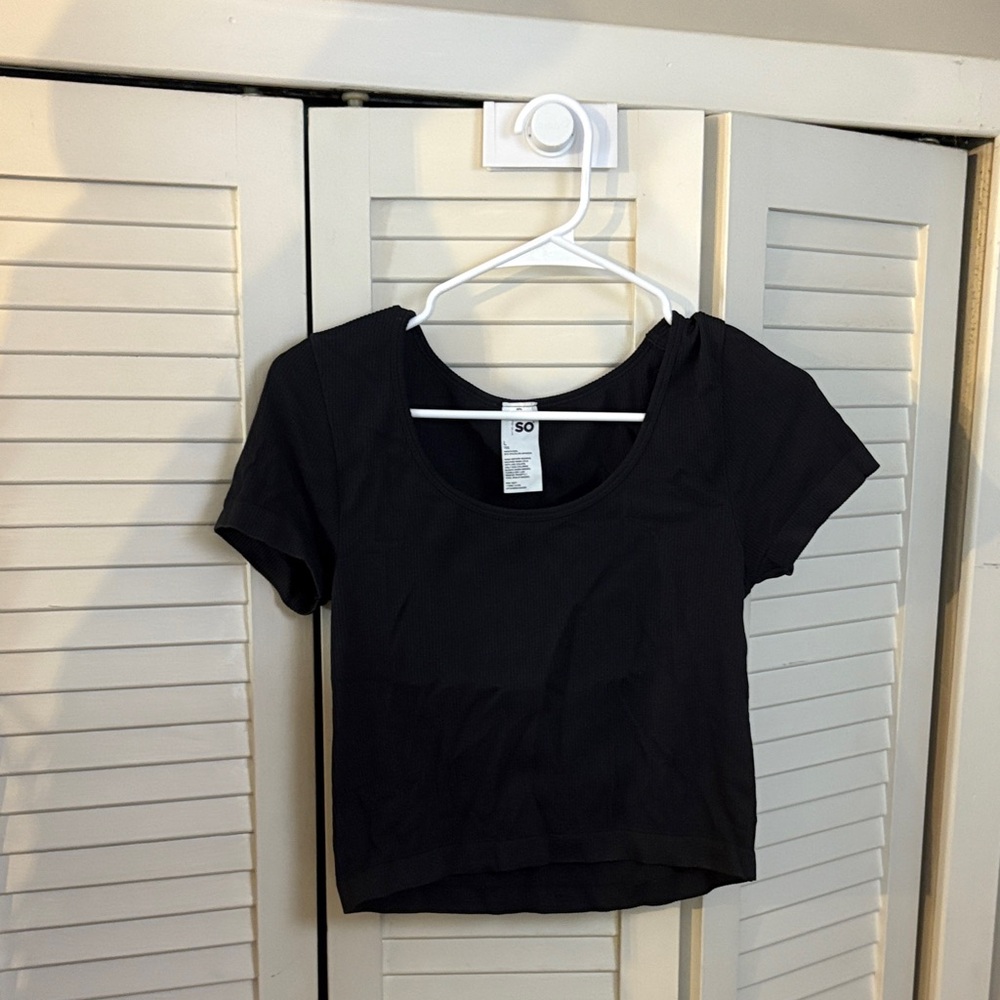 SO Black Short Sleeve Tee